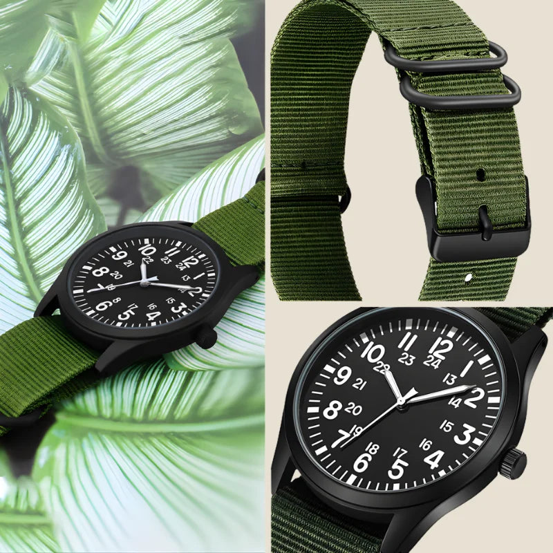 Montre bracelet nylon