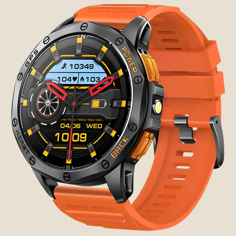 Montre connectée avec lumière intégrée