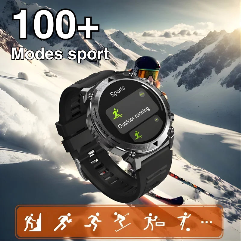 Montre connectée ronde