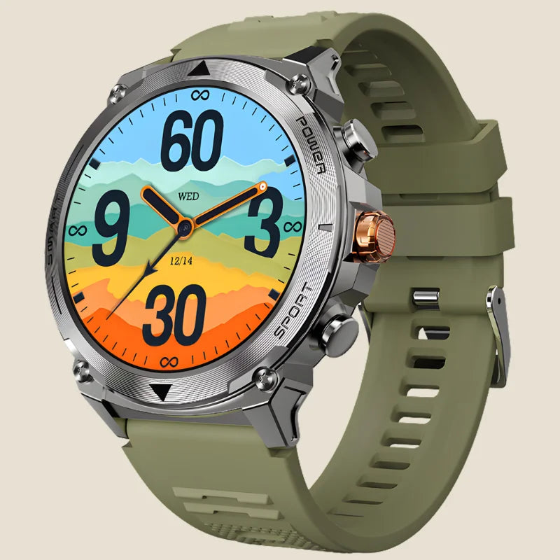 Montre connectée ronde